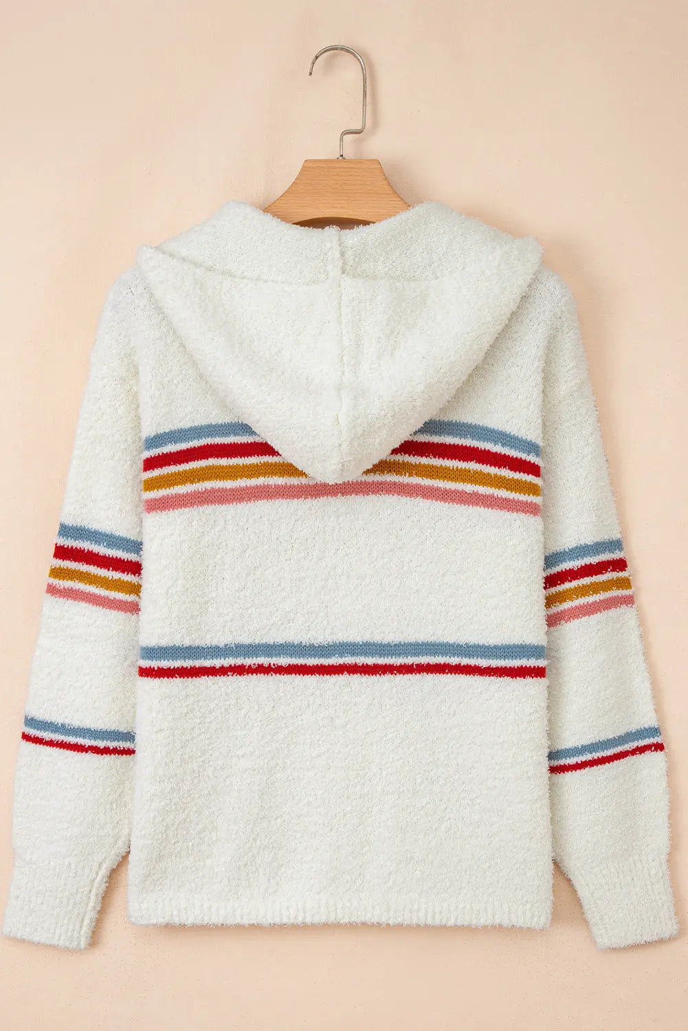 Lumikara accent Hooded Popcorn Sweater