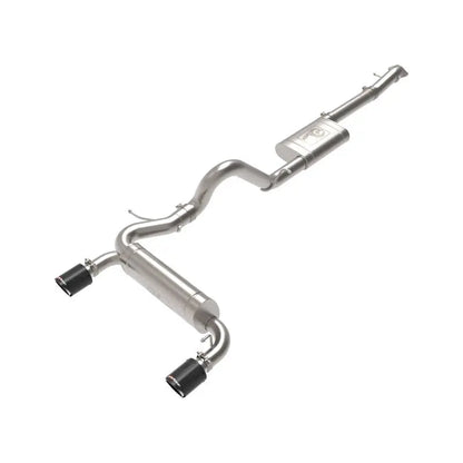 aFe 2021+ Ford Bronco L4-2.3L (t) / V6-2.7L (tt) Vulcan 3in. to 2.5in. SS Cat-Back - Carbon NP Motorsports