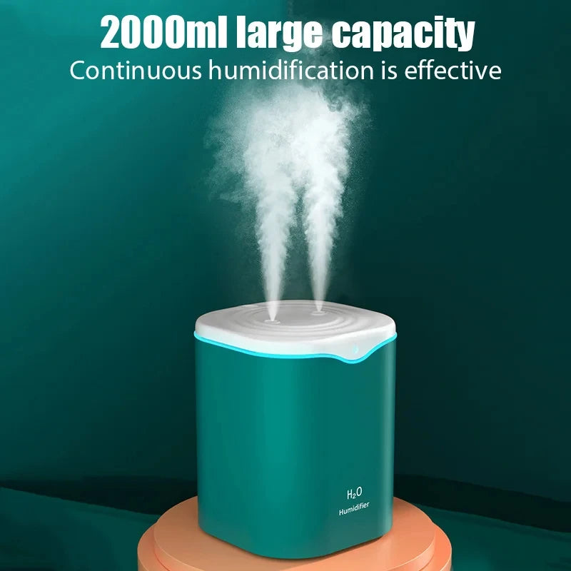 Large Capacity Dual Spray Humidifier Purifier
