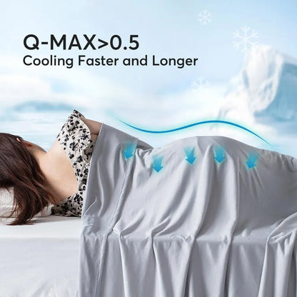 Kasentex All Season Ultra Soft Silky Cooling Blanket, Hypoallergenic and Breathable Kasentex