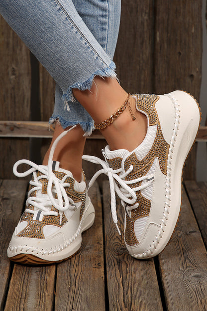 Abigail Lace Up Breathable Sneakers