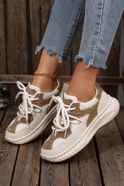 Abigail Lace Up Breathable Sneakers