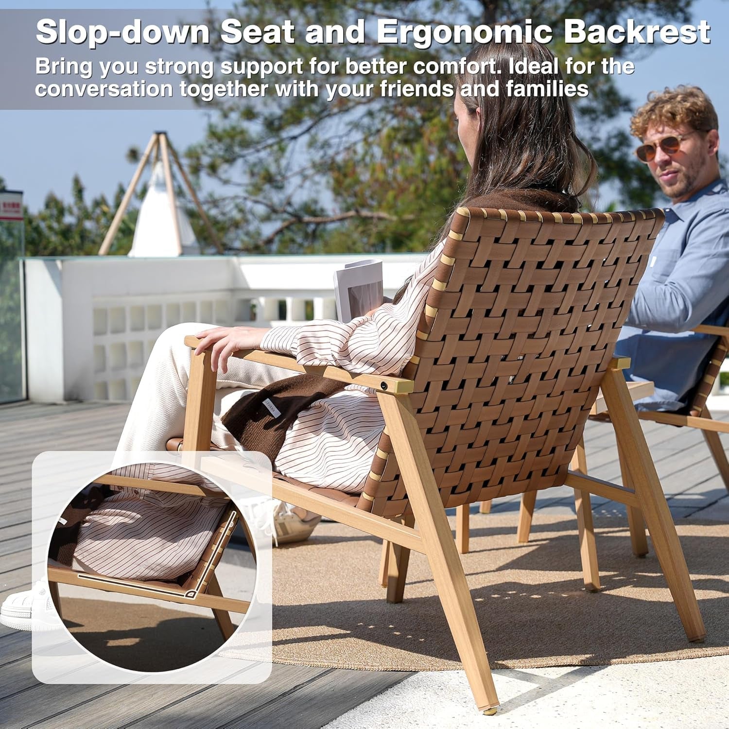 Durable Outdoor Chairs Set for Patio and Garden ShipItFurniture