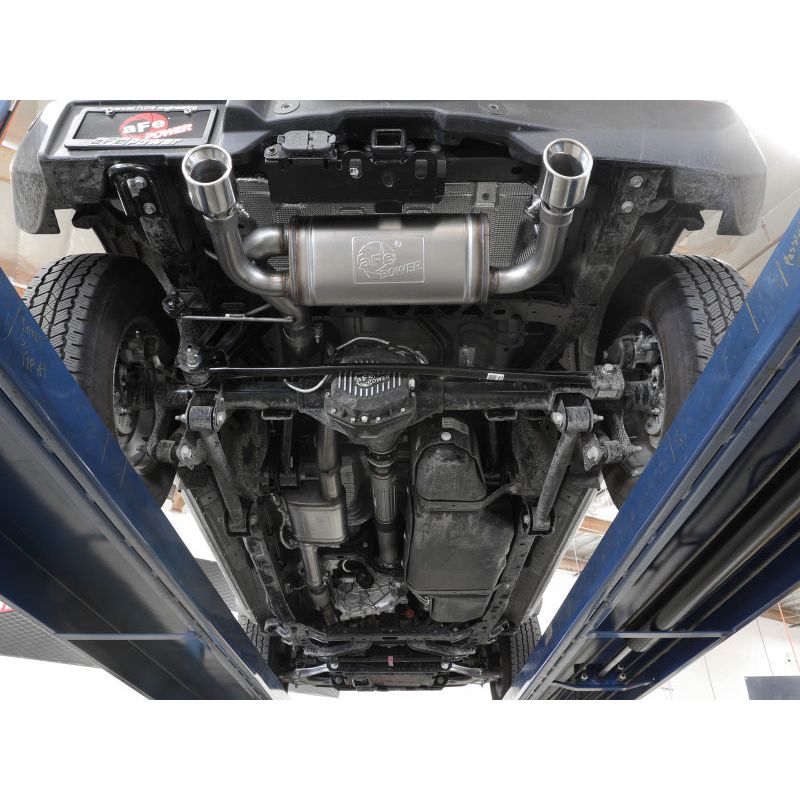 aFe 2021+ Ford Bronco L4-2.3L (t) / V6-2.7L (tt) Vulcan 3in. to 2.5in. SS Cat-Back - Carbon NP Motorsports