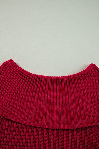 Eleanor the Shoulder Knit Sweater