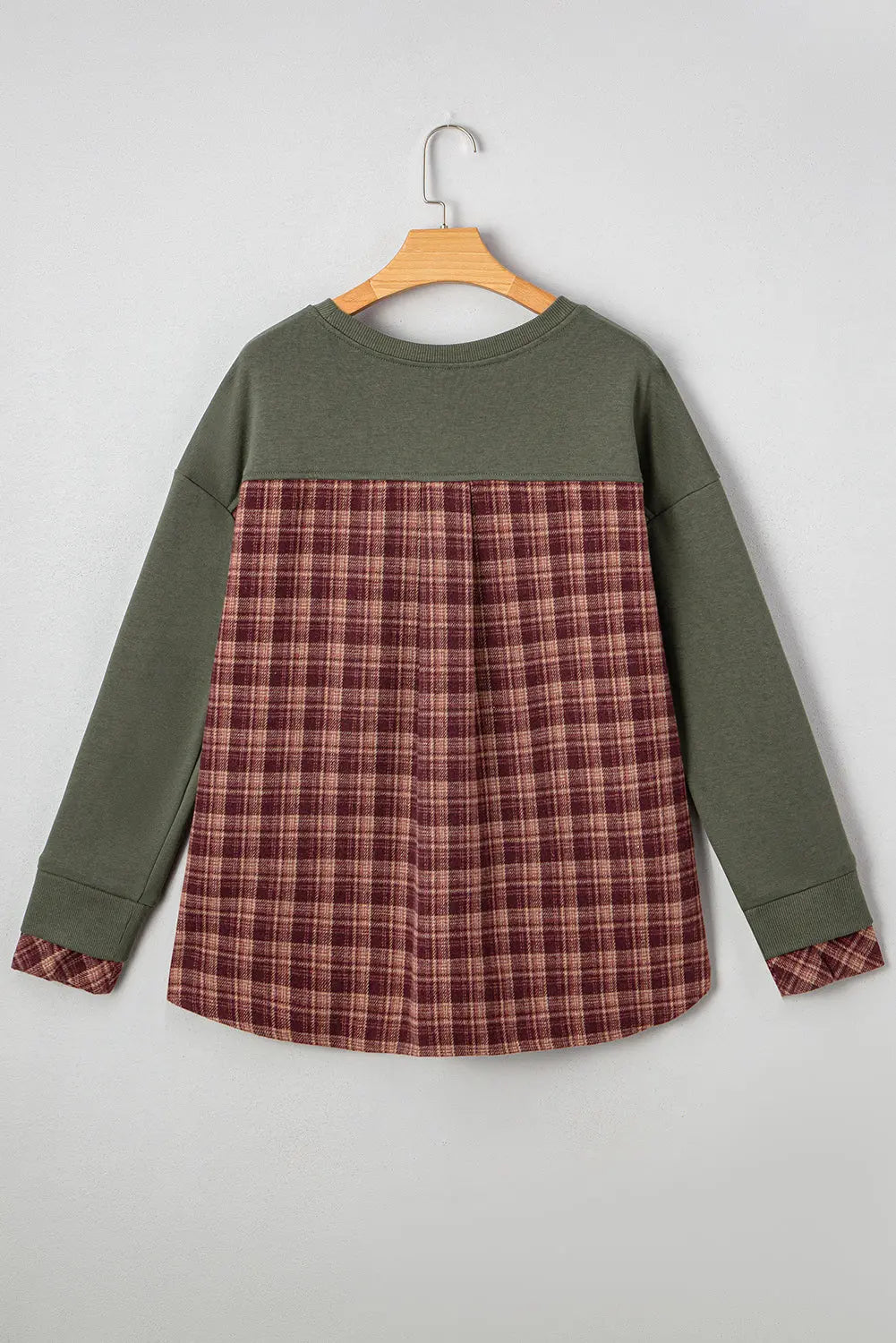 Rosa Patchwork Drop Shoulder Sweatshirt