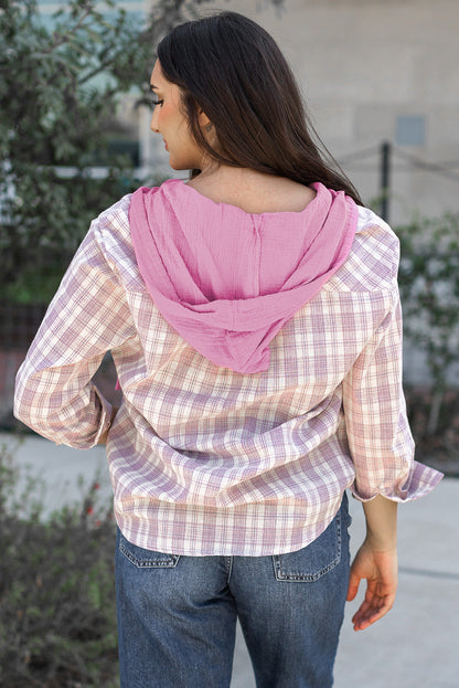 Madison Loose Fit Hooded Shacket