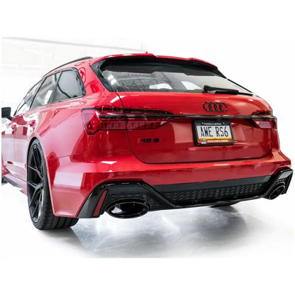 AWE Tuning 21-23 Audi C8 RS6/RS7 SwitchPath Cat-back Exhaust - Diamond Black Tips NP Motorsports