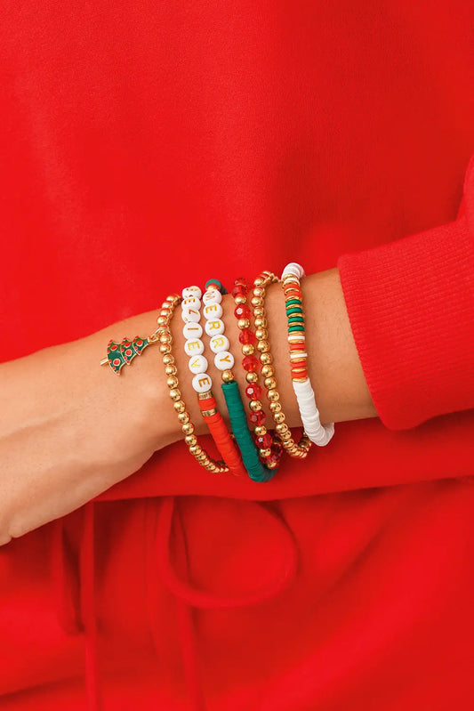 Madison Christmas 6pcs Bracelet Set