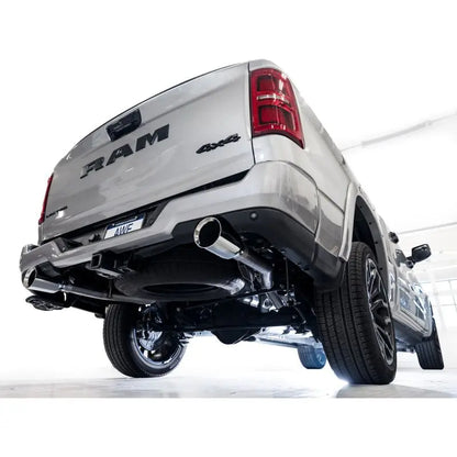 AWE 25+ RAM 1500 3.0TT 0FG Catback Touring Exhaust - Chrome Silver Tips NP Motorsports