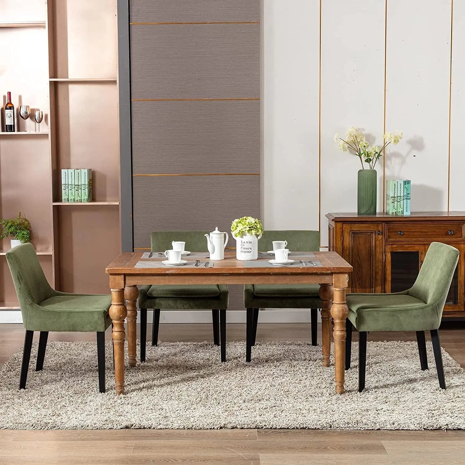 Modern Upholstered Dining Chairs 6-1