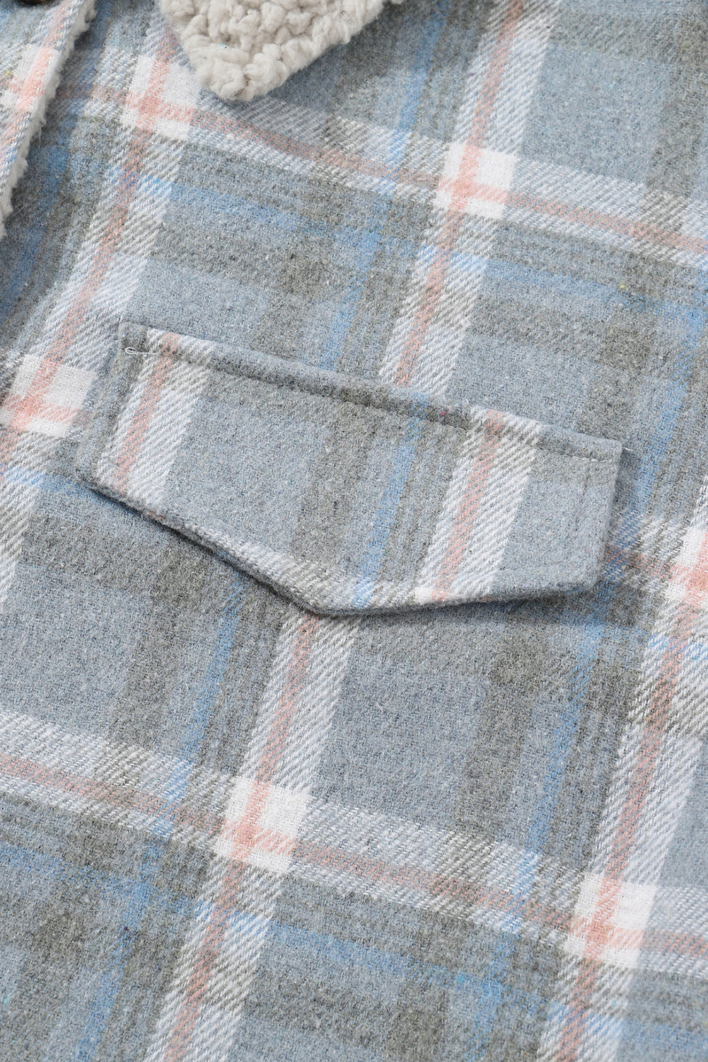 Madison Cuffs Patchwork Plaid Shirt