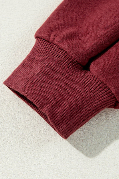 Ella Patchwork Drop Shoulder Pullover