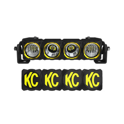 KC HiLiTES FLEX ERA LED 10in. Light Bar - Master Kit Dunes 2 Dezert SXS