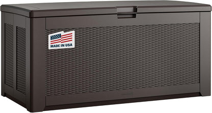 Extra Large Weather Resistant Outdoor Storage Deck Box ShipItFurniture