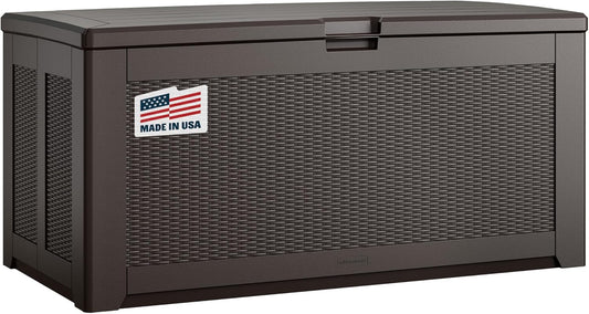 Extra Large Weather Resistant Outdoor Storage Deck Box ShipItFurniture