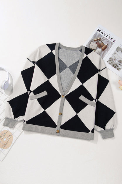 Sutton Buttoned Loose Cardigan