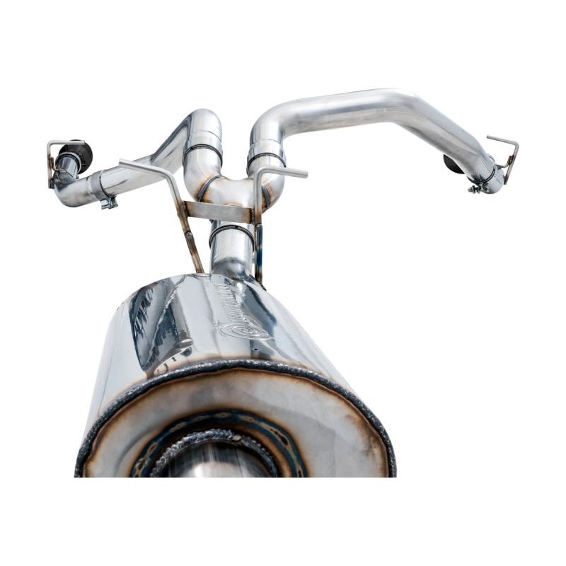 AWE Tuning 19-21 RAM 1500 5.7L (w/Cutouts) 0FG Dual Rear Exit Cat-Back Exhaust - Diamond Black Tips NP Motorsports