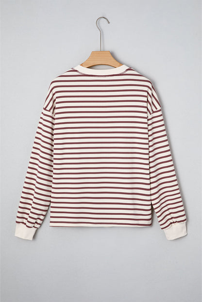 Margaret Sleeve Henley top Long Sleeve Top
