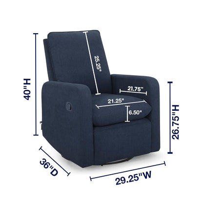 Babygap Cloud Recliner Sailor Livesmart Evolve Fabric ShipItFurniture