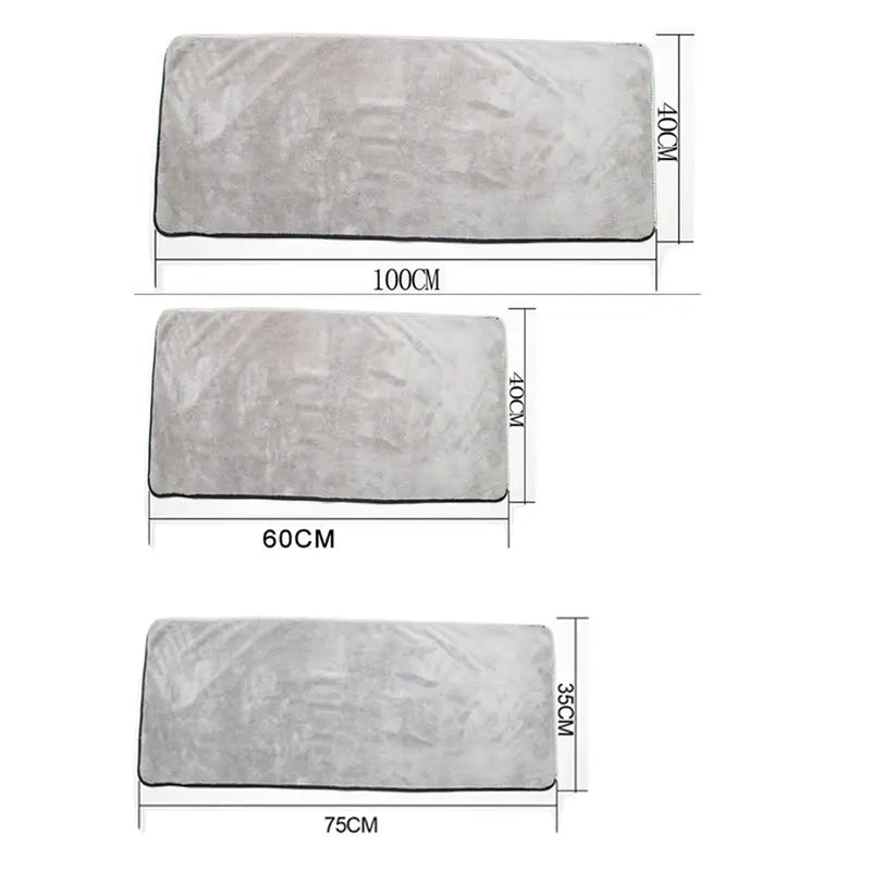 SEAMETAL Microfiber Auto Super Absorbent Car Drying Towel Get it from Bo