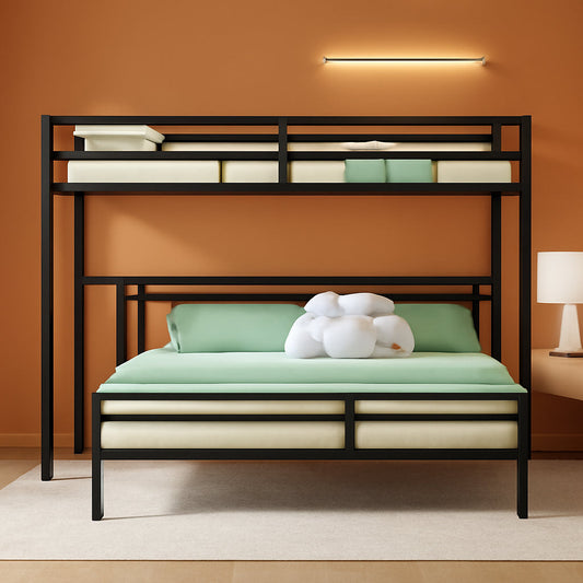 Metal Loft Bed with Desk and Storage ShipItFurniture