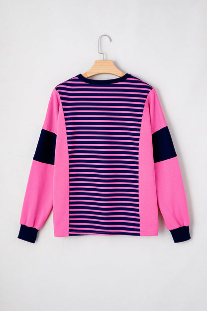 Haven Stripe Loose Fit Long Sleeve Top