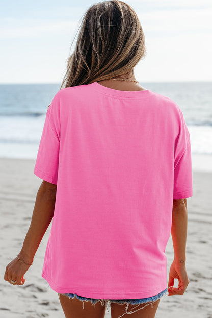 MAMA Letter Graphic Neon Tee