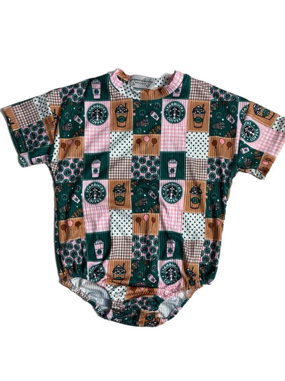 Ribbed coffee bubble Leopardbaby Boutique