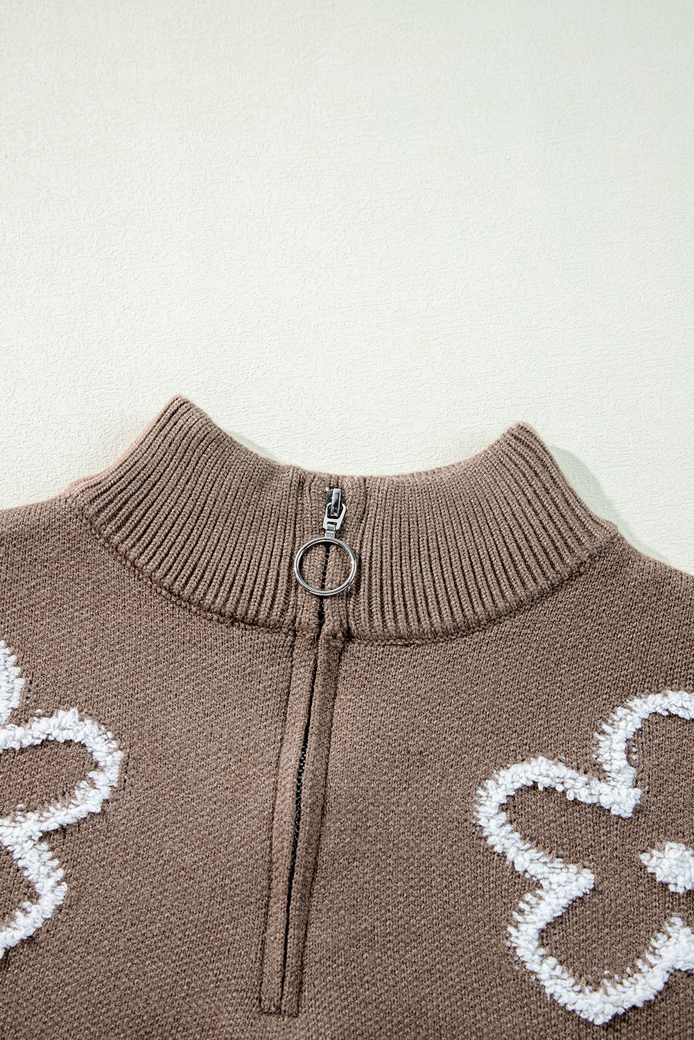 Eleanor Half Zipper Stand Sweater