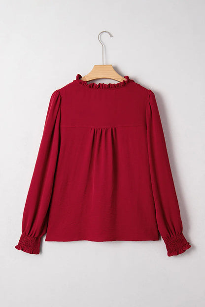 Karimya Long Sleeve Blouse Long Sleeve Top