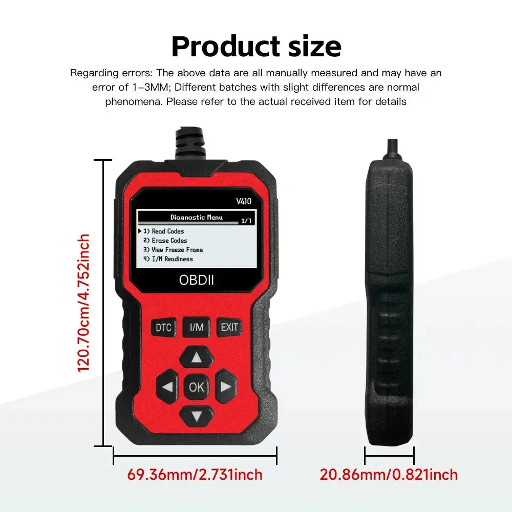 Car Obd2 Scanner Diagnostic Tool Code Reader Engine Fault Code Reader Scanner Can Diagnosis All Obd in 1996 Agreement Car Get it from Bo