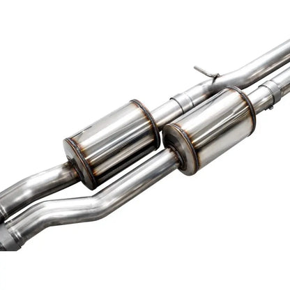 AWE 25+ RAM 1500 3.0TT 0FG Catback Touring Exhaust - Diamond Black Tips NP Motorsports