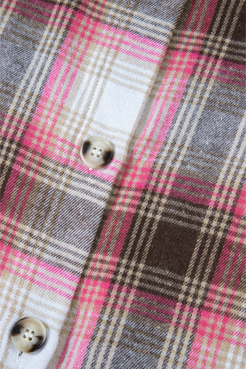 Harper Plaid Flap Up Shacket