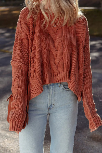 Willaira Slouchy Textured Knit Sweater