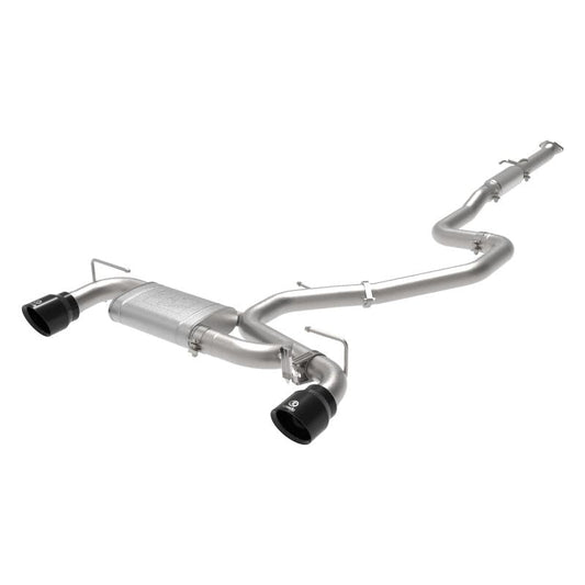aFe Hyundai Veloster N 21-22 L4-2.0L (t) Takeda Cat-Back Exhaust System- Black Tips NP Motorsports