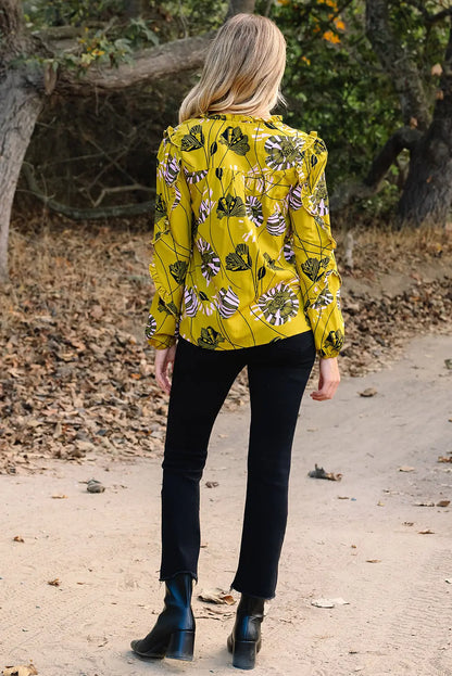 Emilena Long Sleeve Blouse Long Sleeve Top