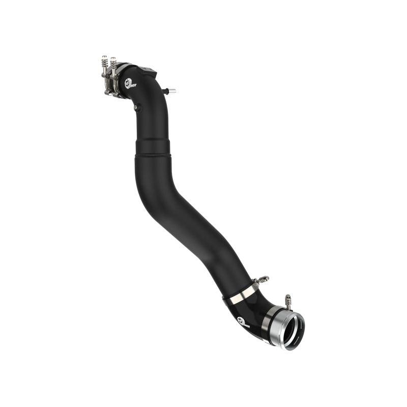 aFe BladeRunner 21-22 Ford F-150 Ecoboost V6-3.5L(tt) Aluminum Hot and Cold Charge Pipe Kit Black NP Motorsports