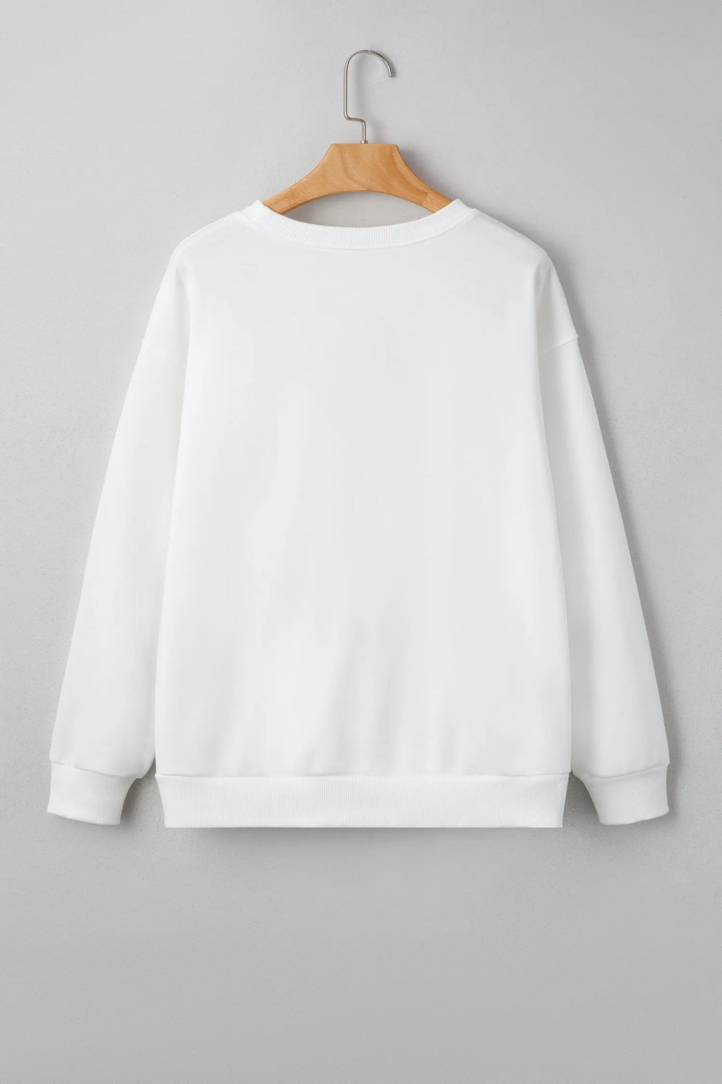 Kaitlyn Patched Drop Shoulder Sweatshirt