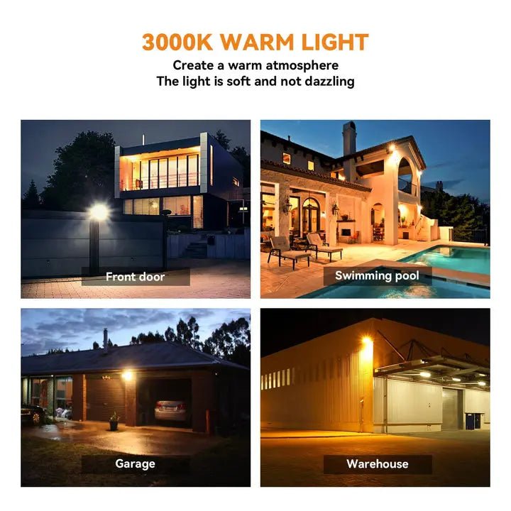 90W 120W Solar Street LED Lights - Warm White/ White - Get it from Bo