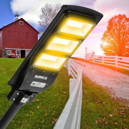 90W 120W Solar Street LED Lights - Warm White/ White - Get it from Bo