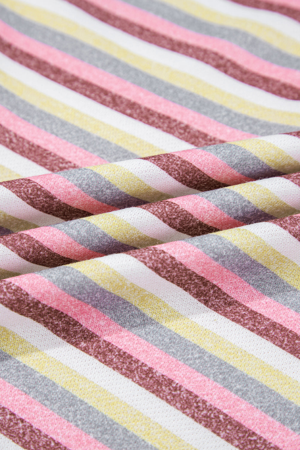 Khloe Patchwork Loose Henley Sweatshirt