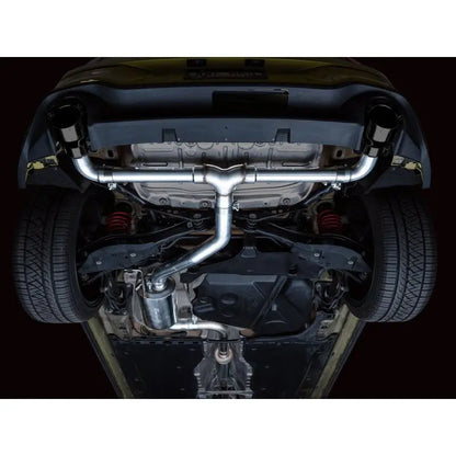 AWE 2022 VW GTI MK8 Touring Edition Exhaust - Diamond Black Tips NP Motorsports