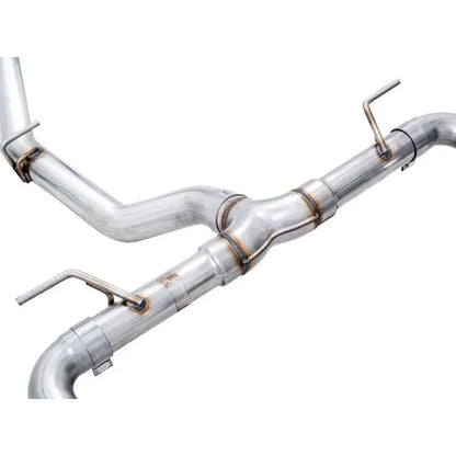 AWE Subaru BRZ/ Toyota GR86/ Toyota 86 Track Edition Cat-Back Exhaust- Chrome Silver Tips NP Motorsports