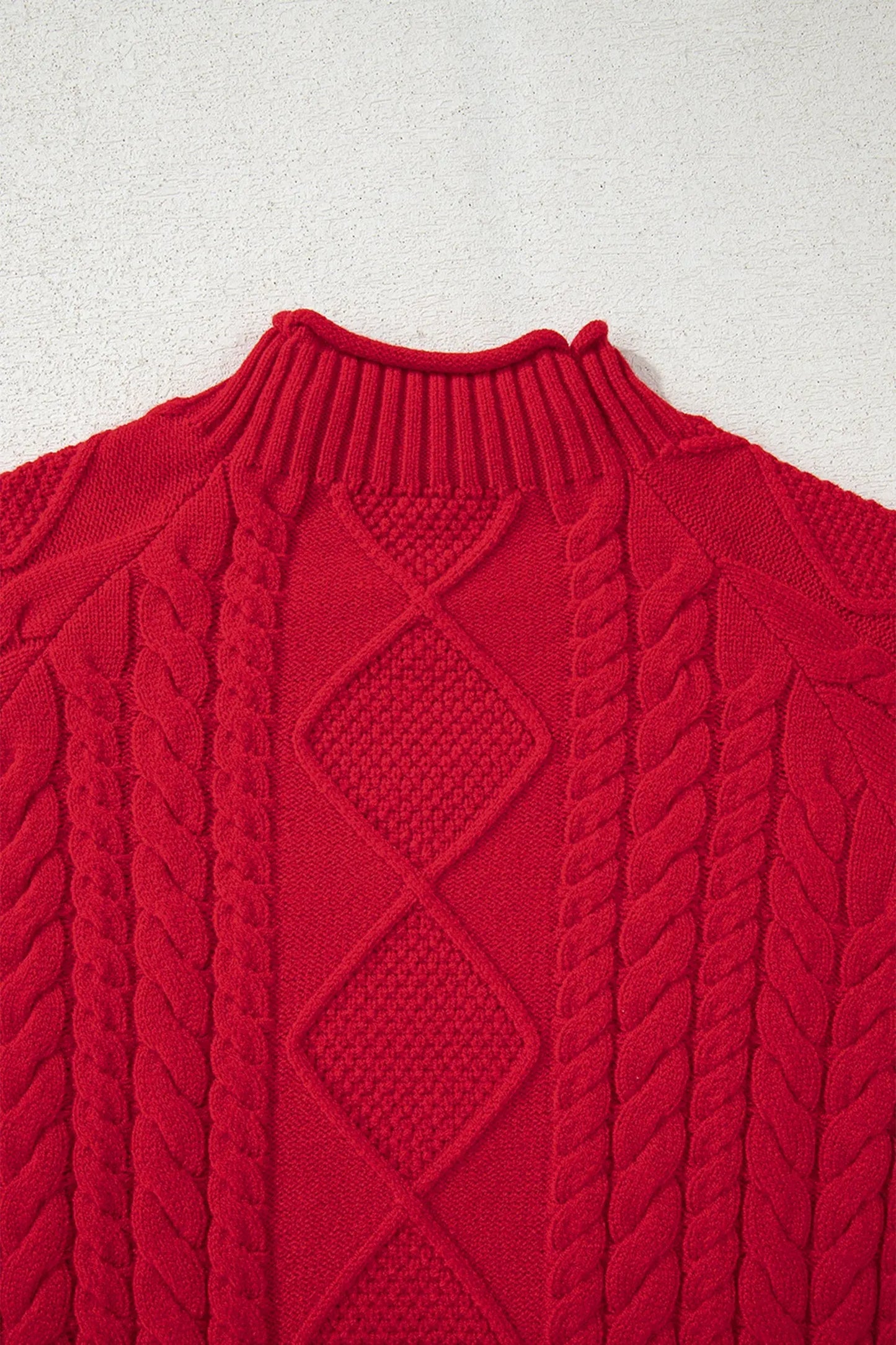Joanna Cable Knit Baggy Sweater
