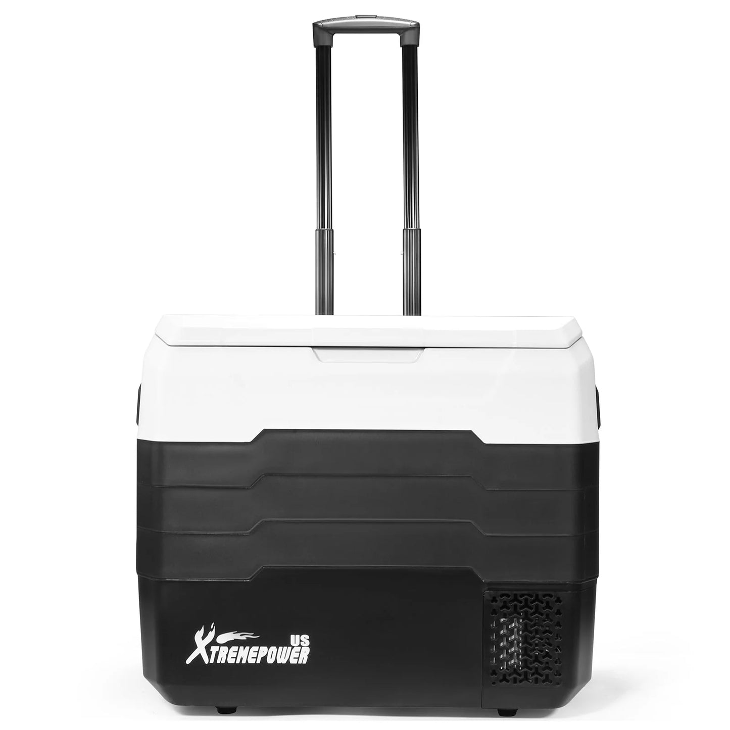 XtremepowerUS 53-Quart Portable Bluetooth Rolling Cooler Refrigerator Car