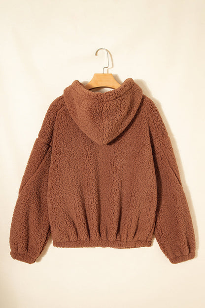 Bethany Up Hooded Sherpa Jacket