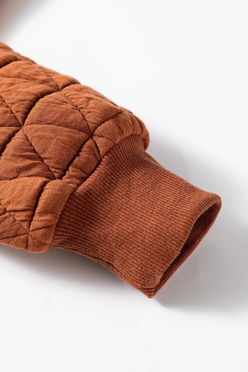 Yavita Half Zipped Loose Sweatshirt