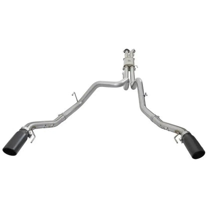 aFe MACHForce XP 3in 409-SS Exhaust Cat-Back 2017 Ford F-150 Raptor V6-3.5L (tt) w/ Black Tip NP Motorsports