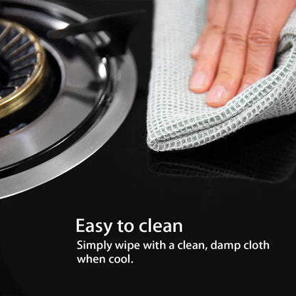 Barton 30,000 BTU Dual Burner Stove with Auto Ignition Glass Top Stove Barton